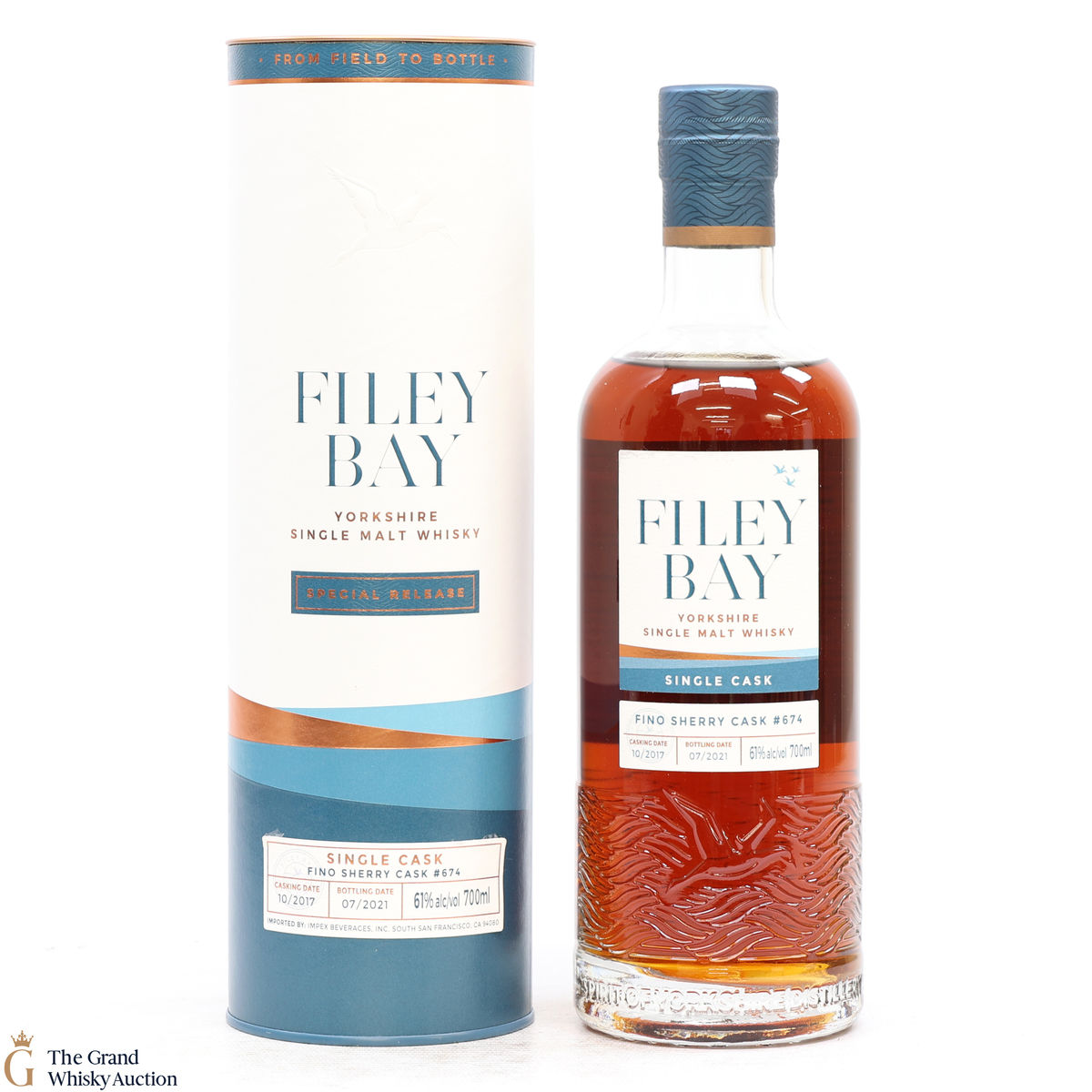 Filey Bay - Fino Sherry Cask #674 - Impex Beverages Import
