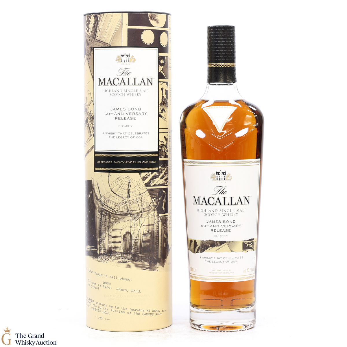Macallan - James Bond 60th Anniversary - Decade V