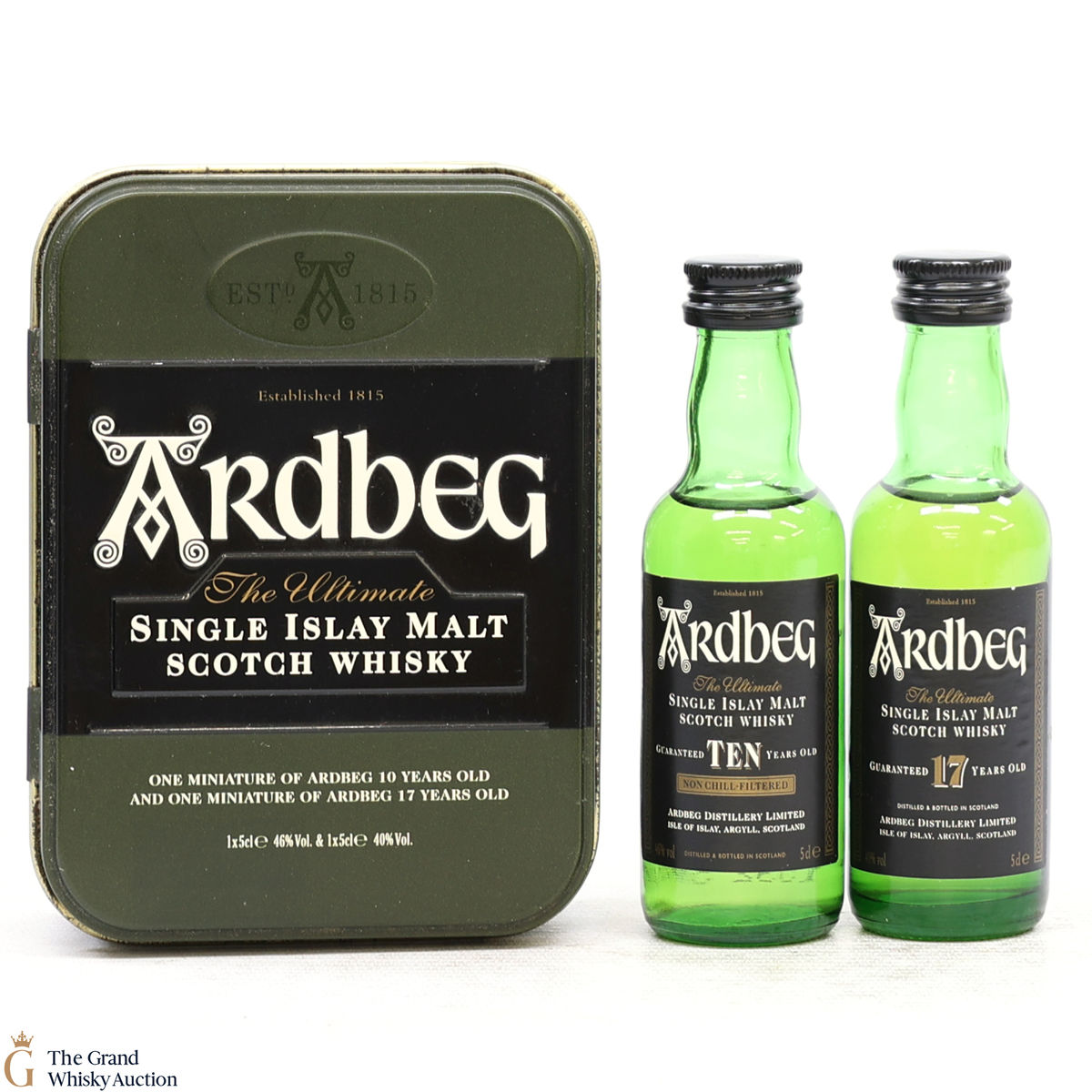 Ardbeg - 17 & 10 Year Old (2x 5cl)