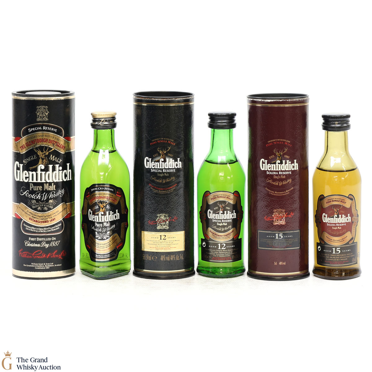 Glenfiddich - Assorted Minis (3 x 5cl)