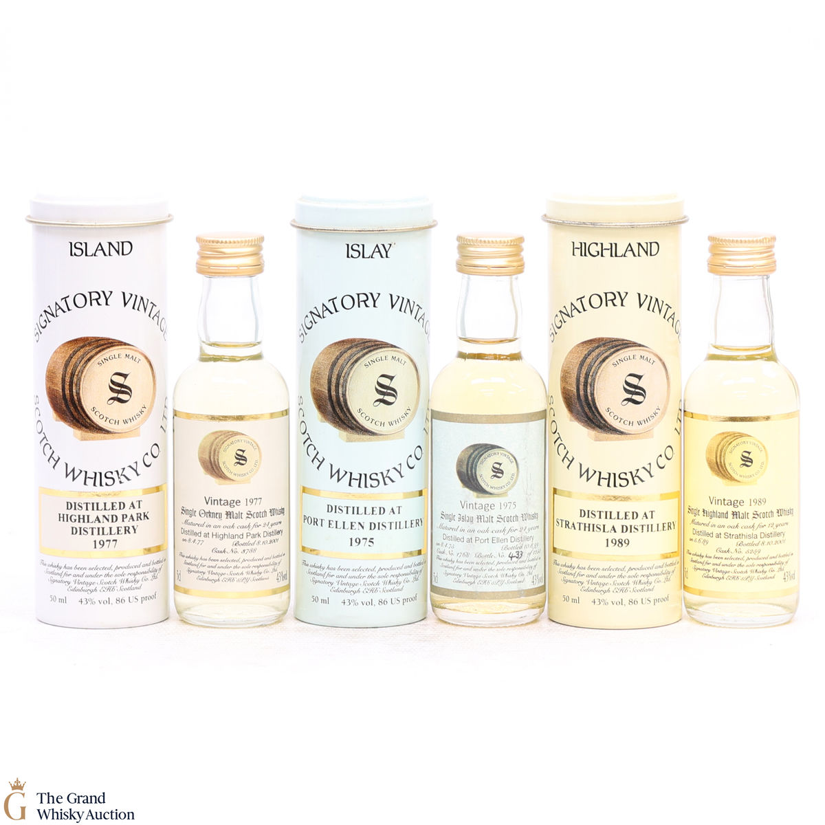 Signatory - Assorted Minis (3 x 5cl)