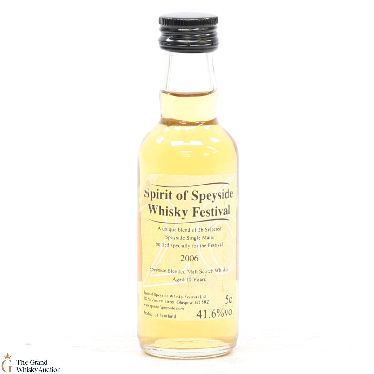 Speyside - 10 Year Old - Spirit of Speyside 2006 (5cl)