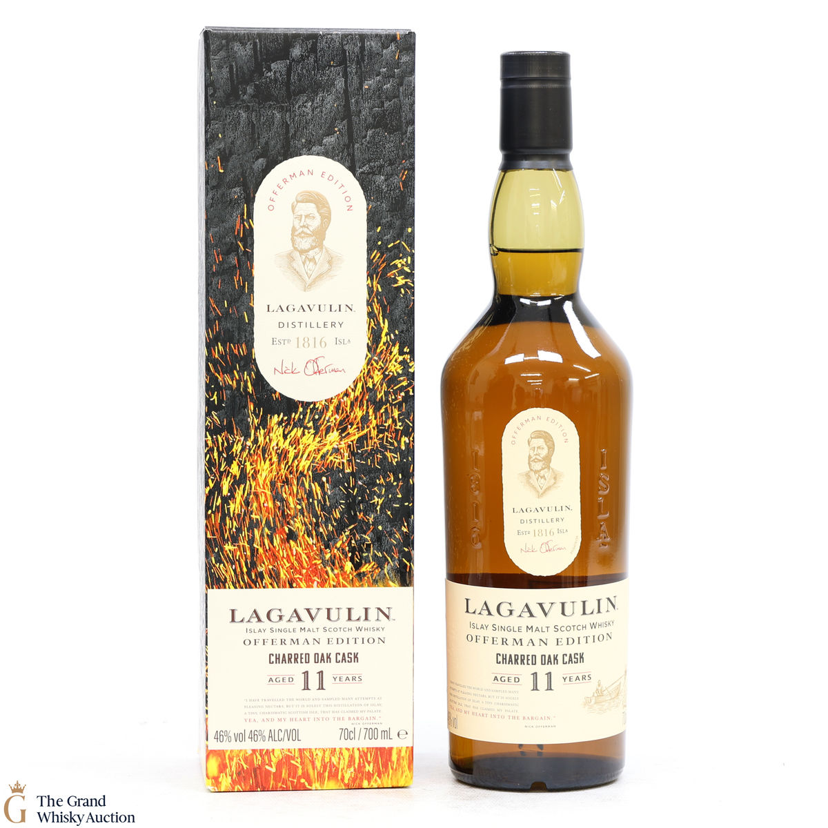 Lagavulin - 11 Year Old - Offerman Edition - Charred Oak Cask 