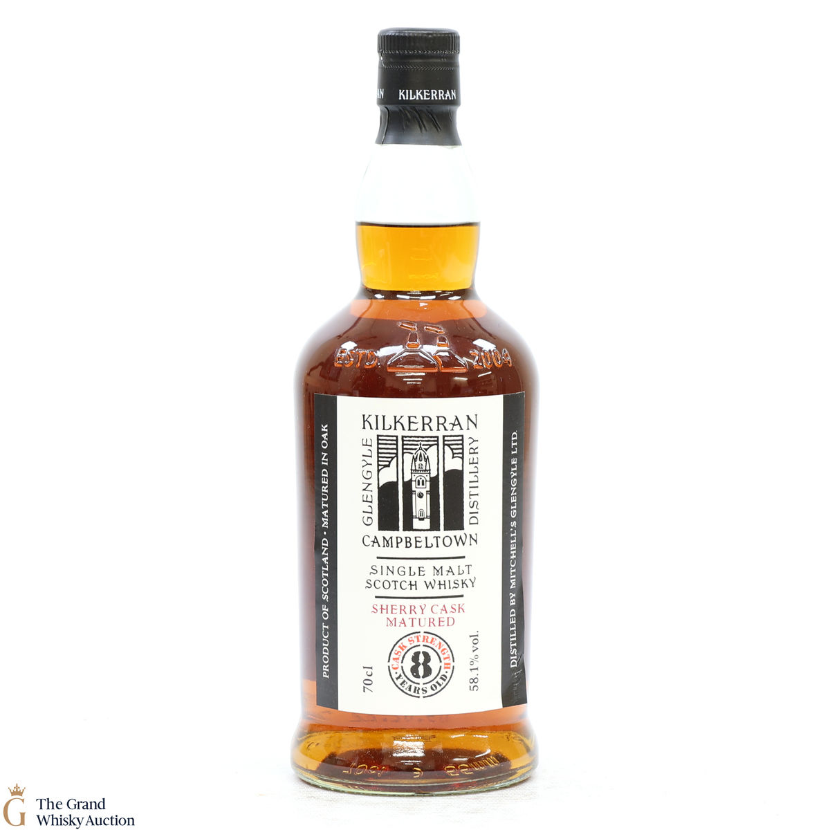 Kilkerran - 8 Year Old - Sherry Oak - Cask Strength 58.1%