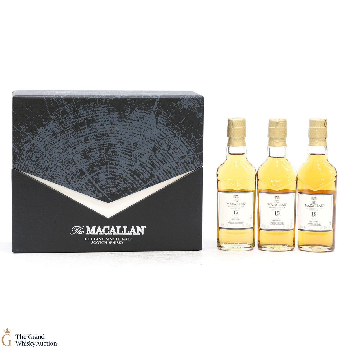 Macallan - 12, 15 & 18 YO Double Cask Set (3 x 5cl)