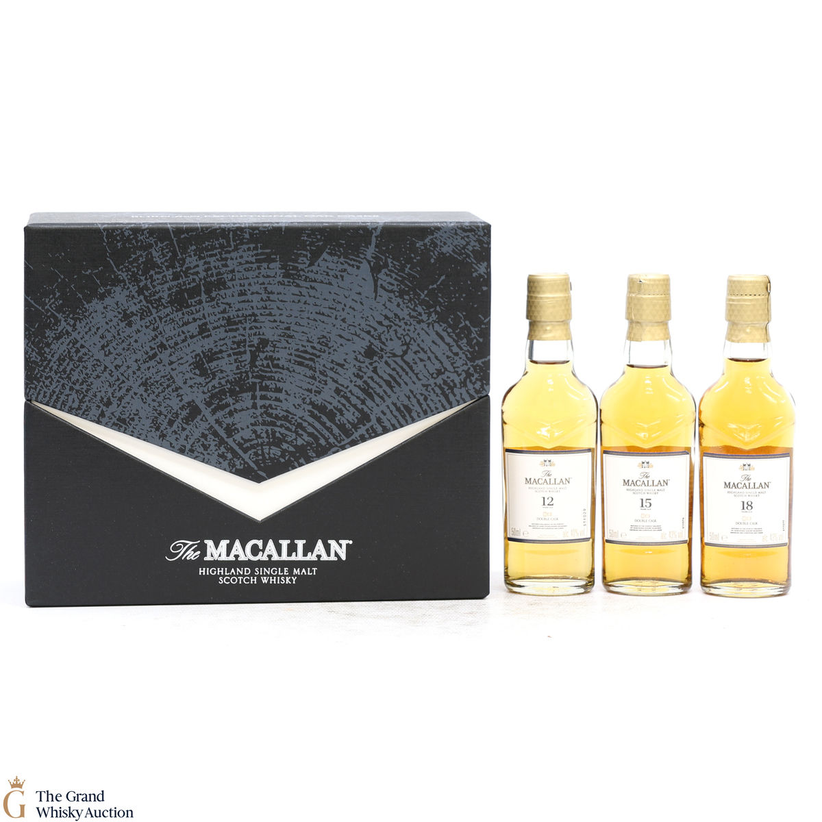 Macallan - 12, 15 & 18 YO Double Cask Set (3 x 5cl)