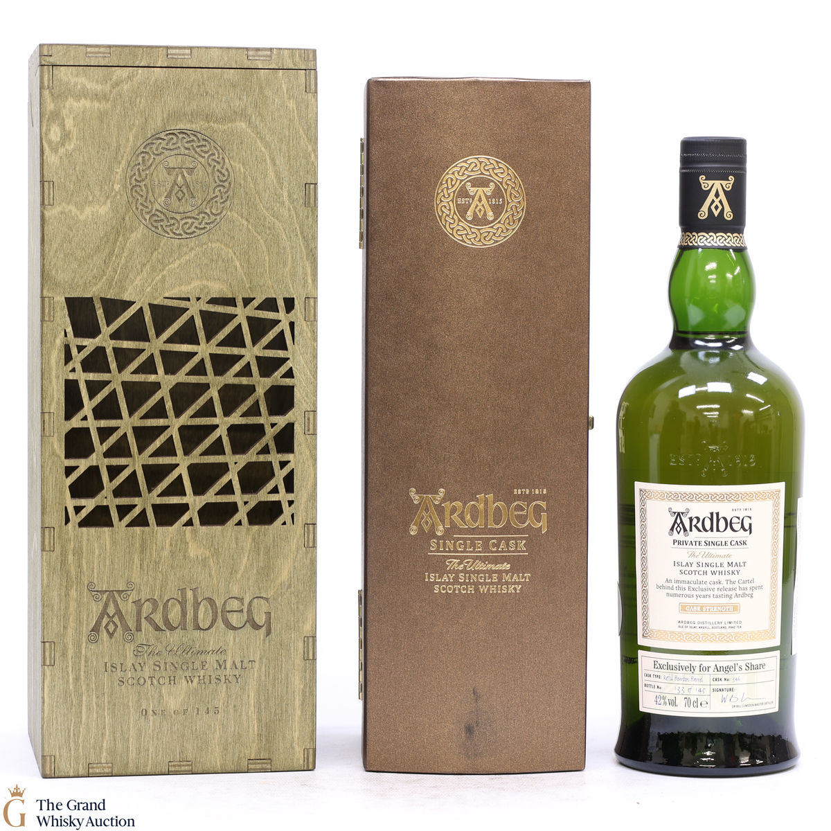 Ardbeg - 20 Year Old 2001 Private Reserve Single Cask #346 Angel's Share