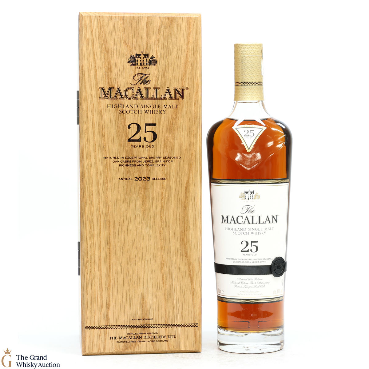 Macallan - 25 Year Old - Sherry Oak - 2023