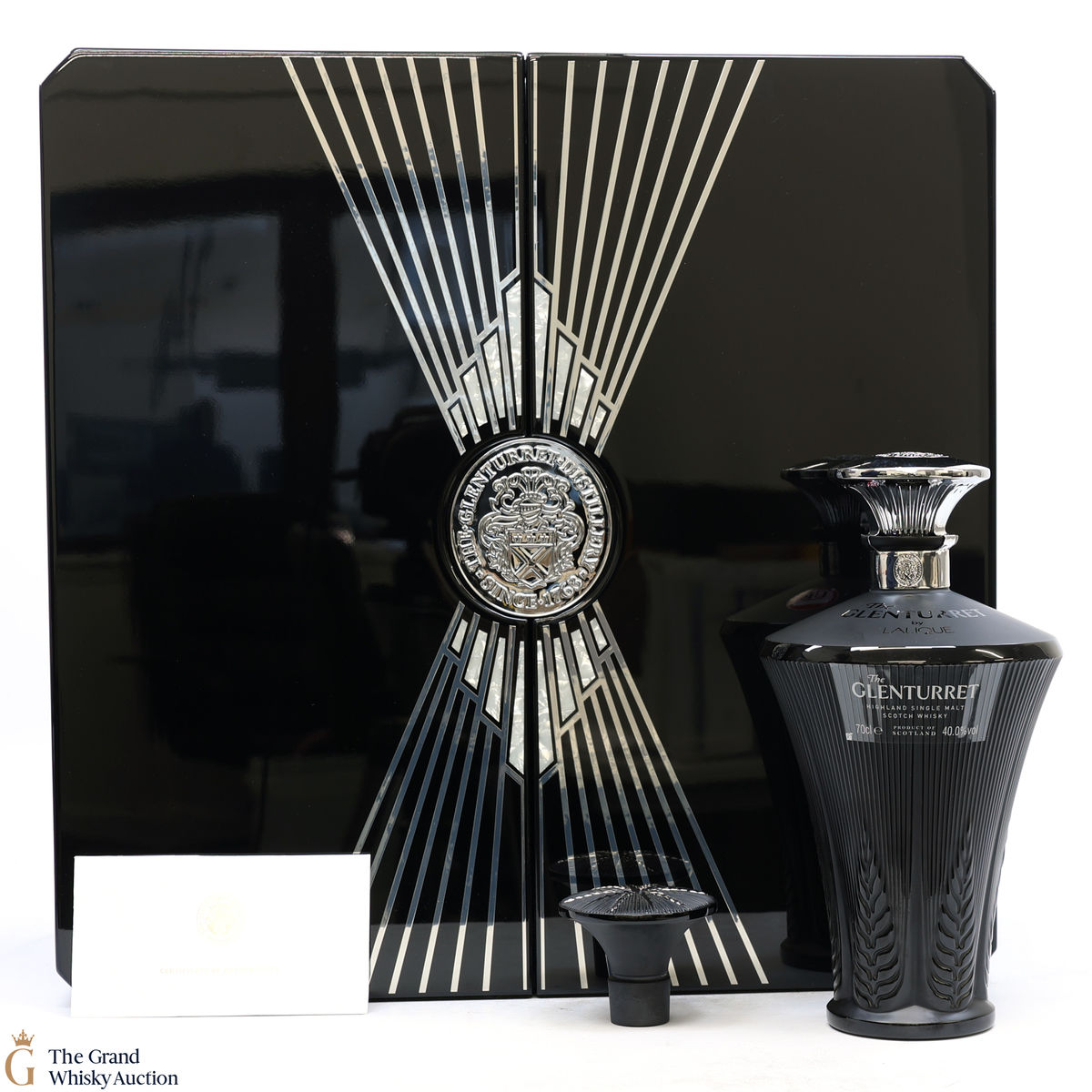 Glenturret - 50 Year Old 1972 Lalique Decanter