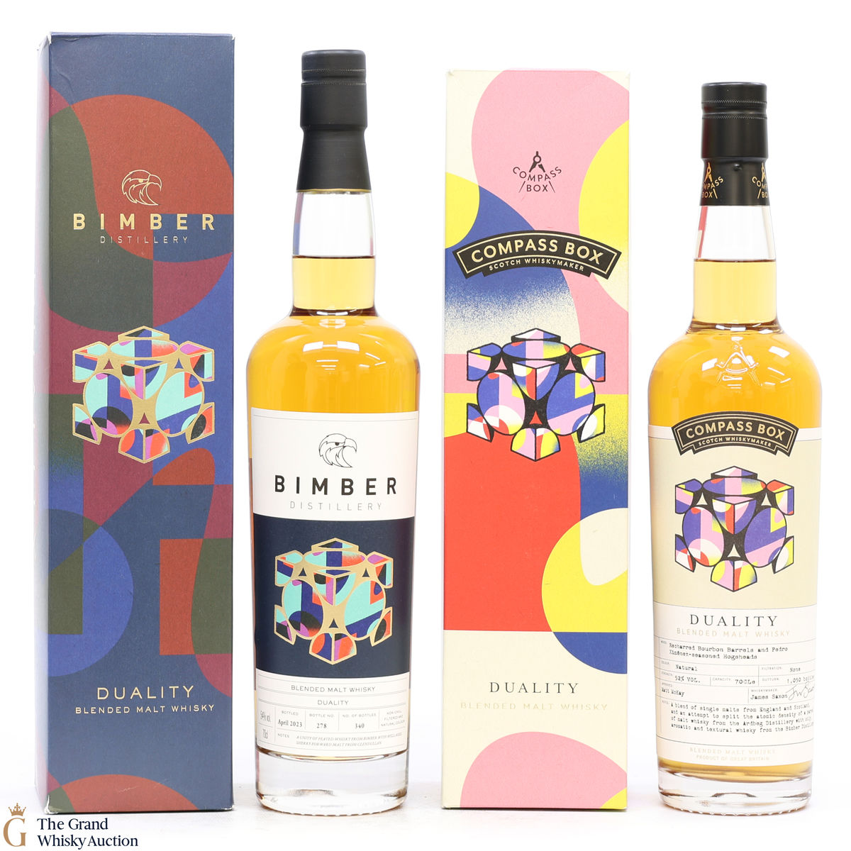 Bimber & Compass Box Duality Blend (2 x 70cl)