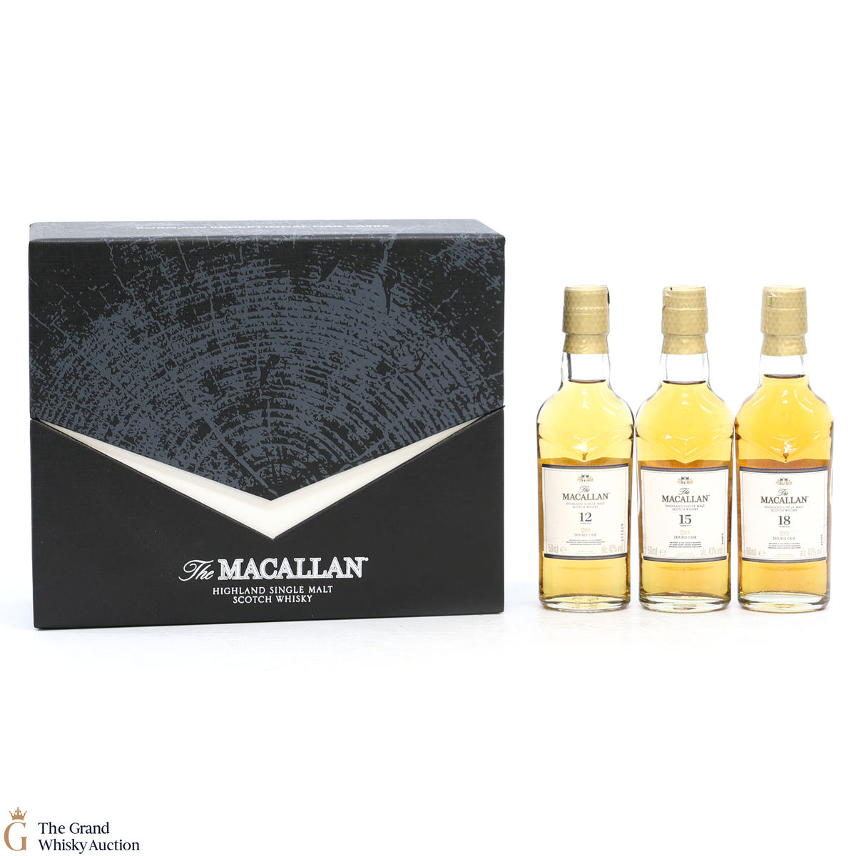 Macallan - 12, 15 & 18 YO Double Cask Set (3 x 5cl)