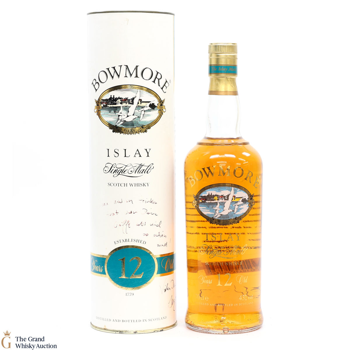 Bowmore - 12 Year Old - Screen Print 1990s