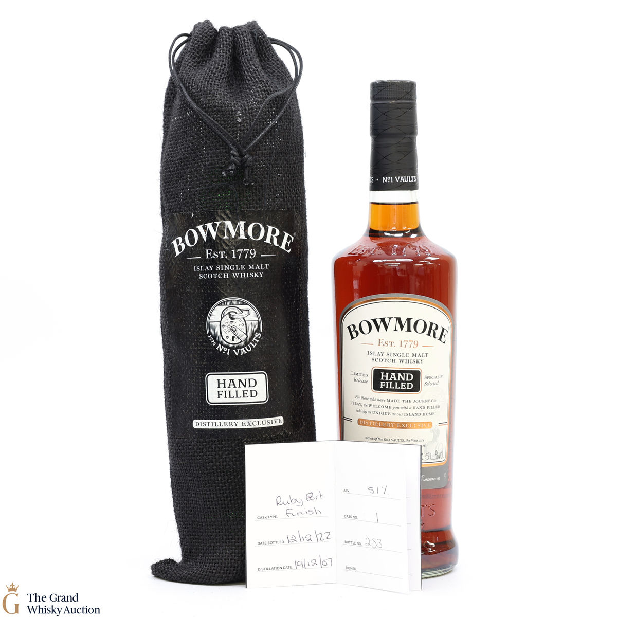 Bowmore - 14 Year Old 2007 - Ruby Port Finish #1 - Hand Fill 2022