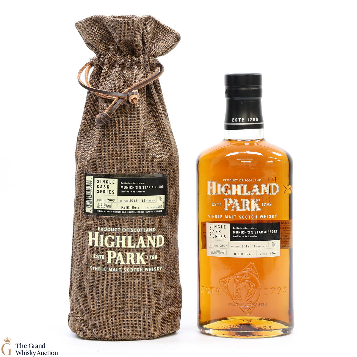 Highland Park - 12 Year Old - Single Cask #4267 - Munich 5 Star Airport