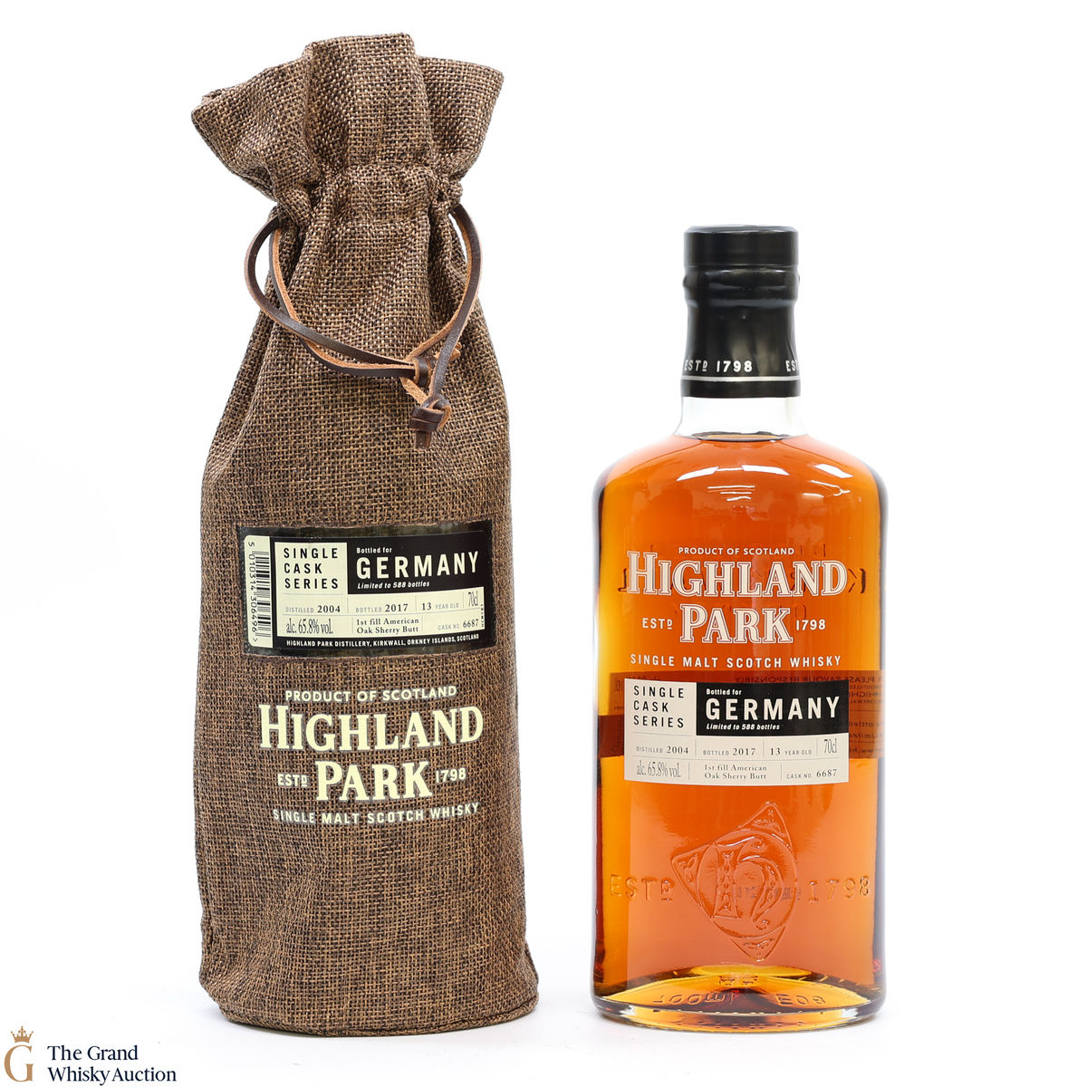 Highland Park - 13 Year Old - Single Cask Series Germany #6687