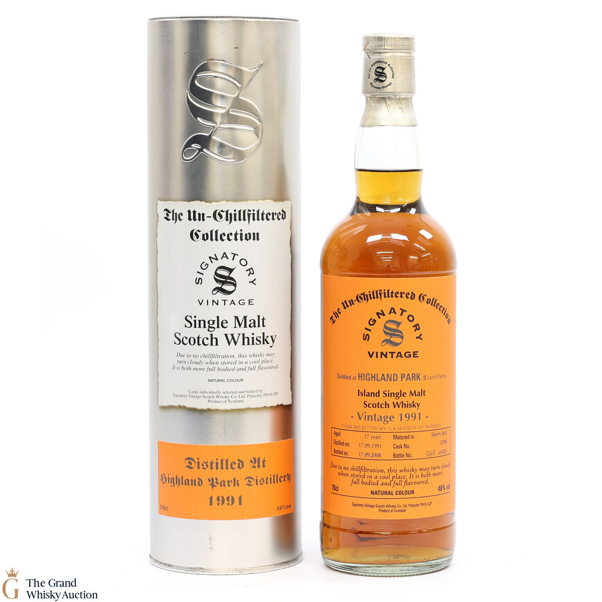 Highland Park - 17 Year Old - 1991 #15098 - Signatory