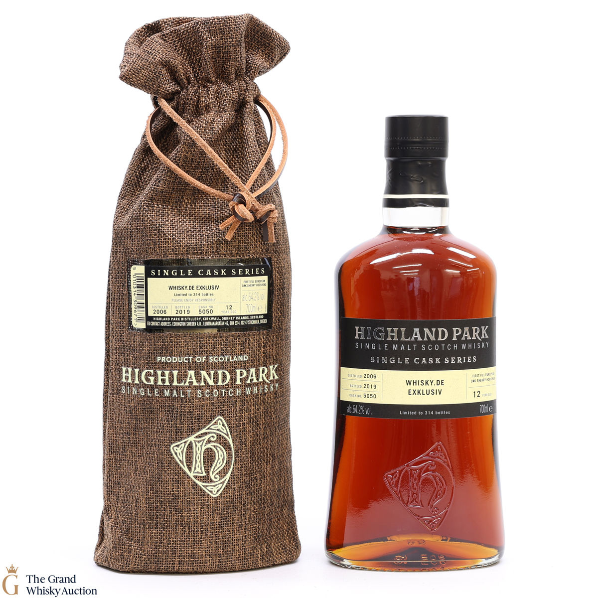 Highland Park - 12 Year Old - Single Cask Series Whisky.DE Exklusiv #5050
