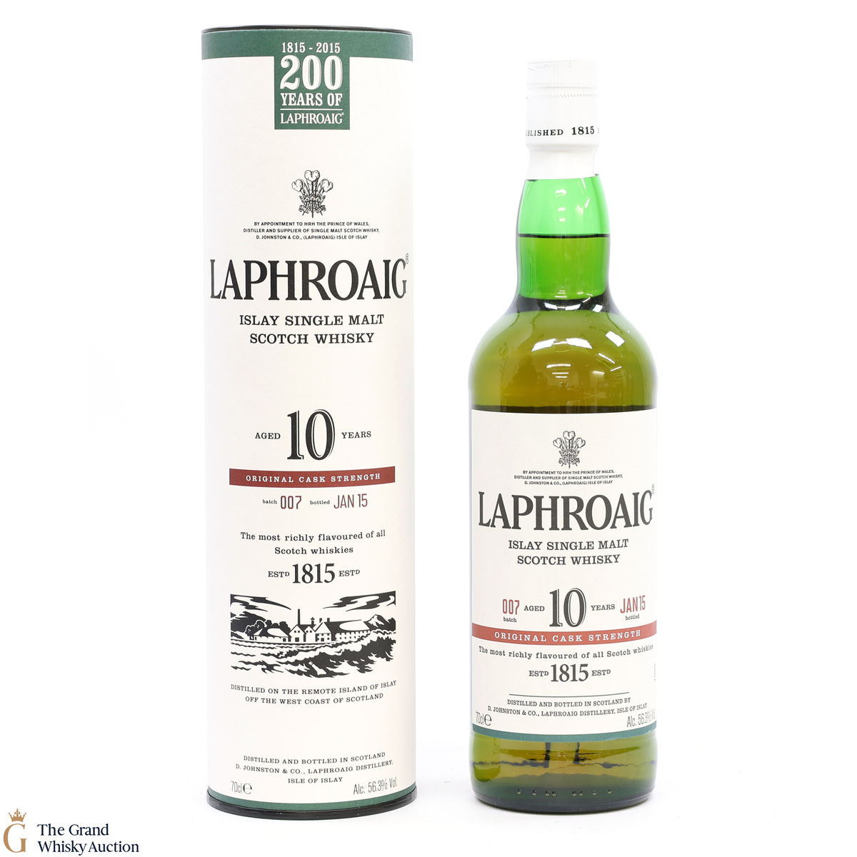 Laphroaig - 10 Year Old - Original Cask Strength Batch #007