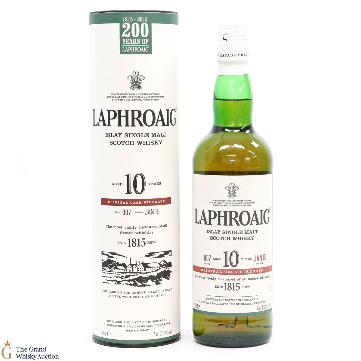 Laphroaig - 10 Year Old - Original Cask Strength Batch #007