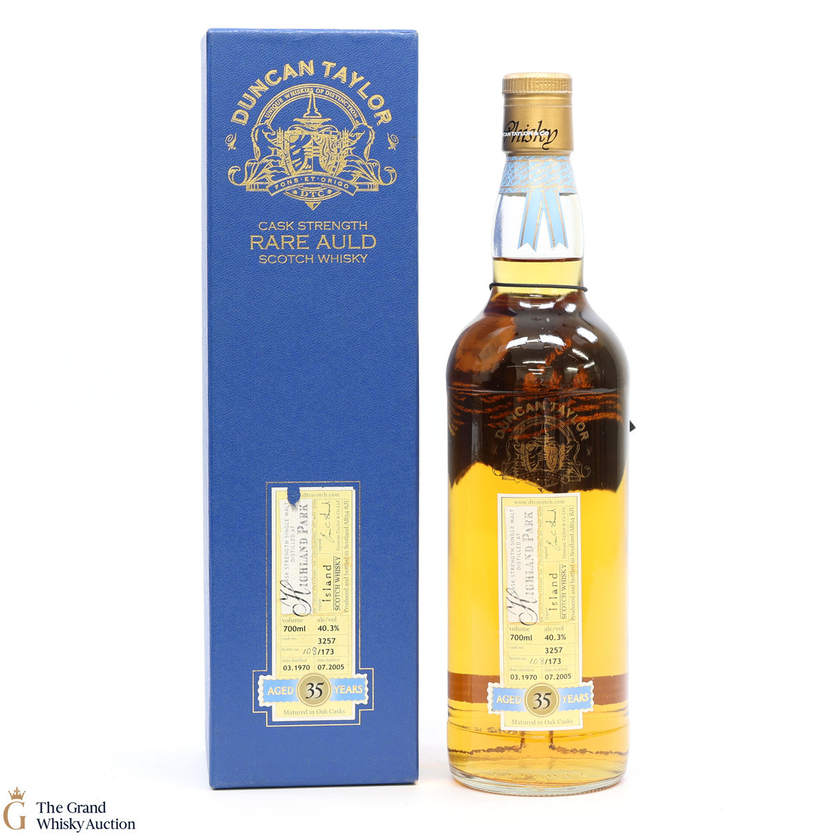 Highland Park - 35 Year Old #3257 - Duncan Taylor Rare Auld (75cl)