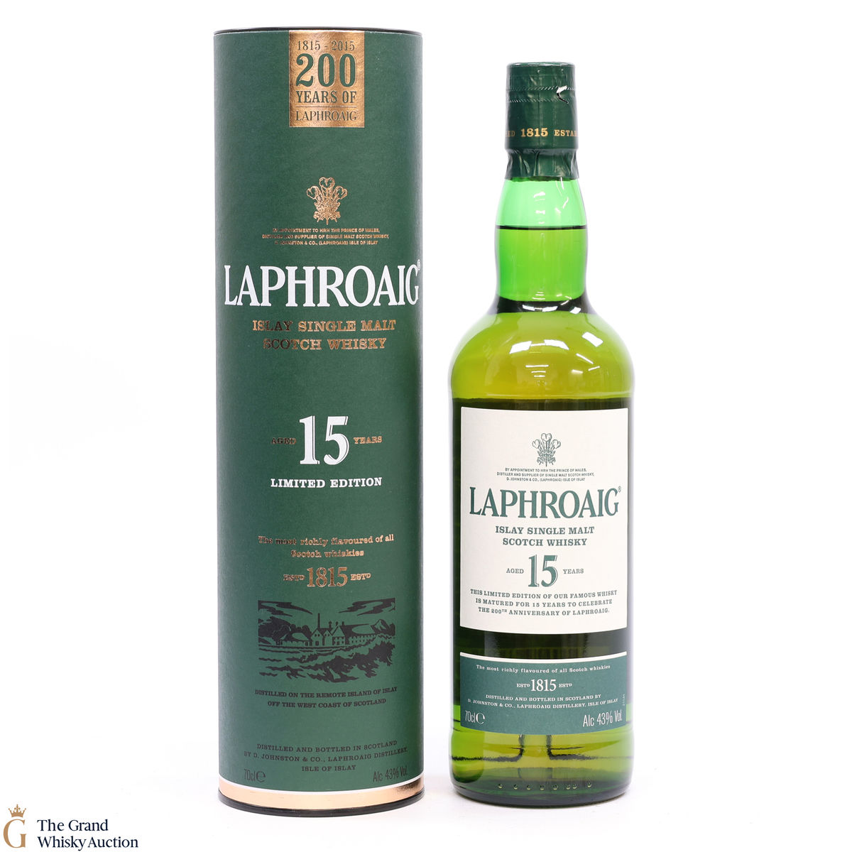 Laphroaig - 15 Year Old - 200th Anniversary Limited Edition