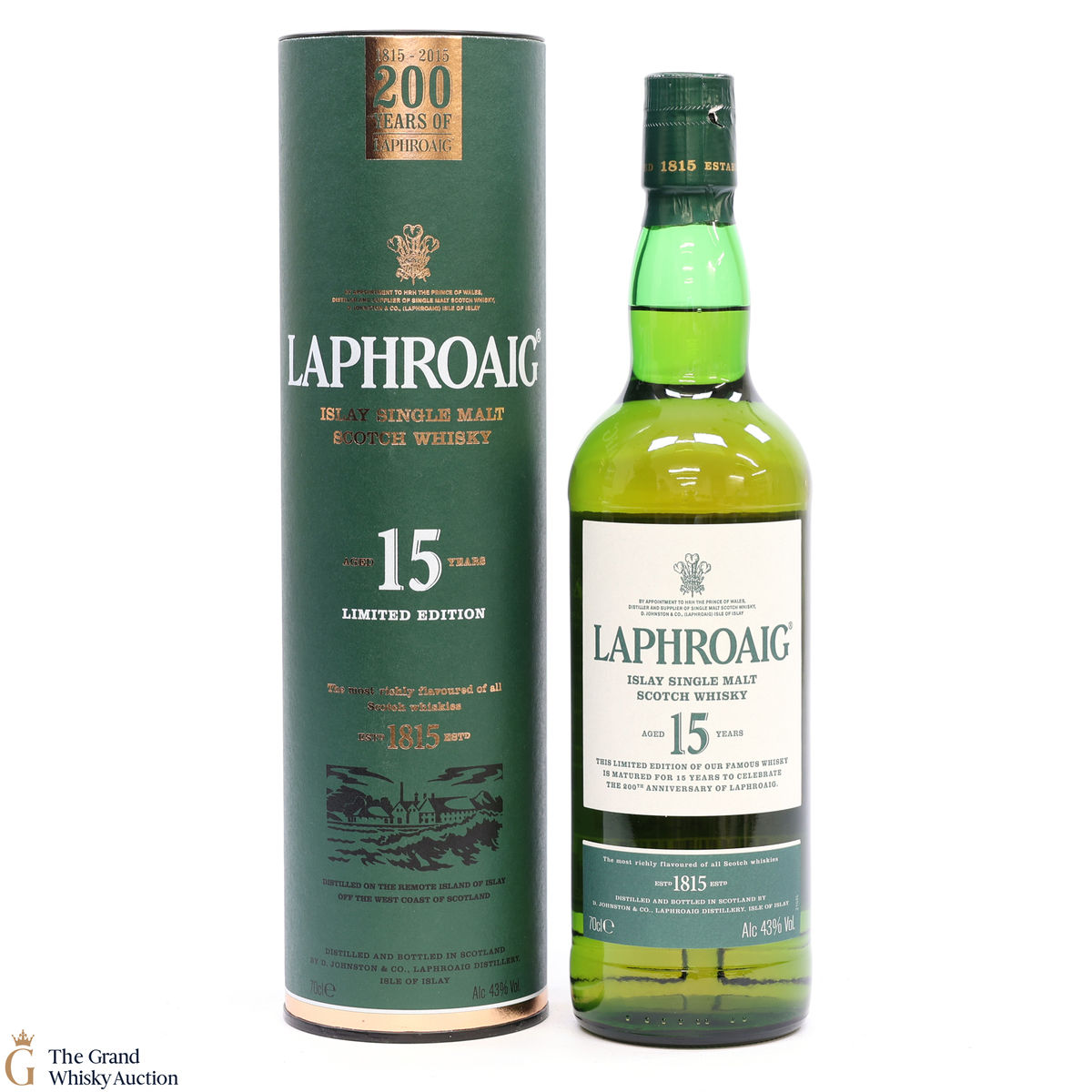 Laphroaig - 15 Year Old - 200th Anniversary Limited Edition