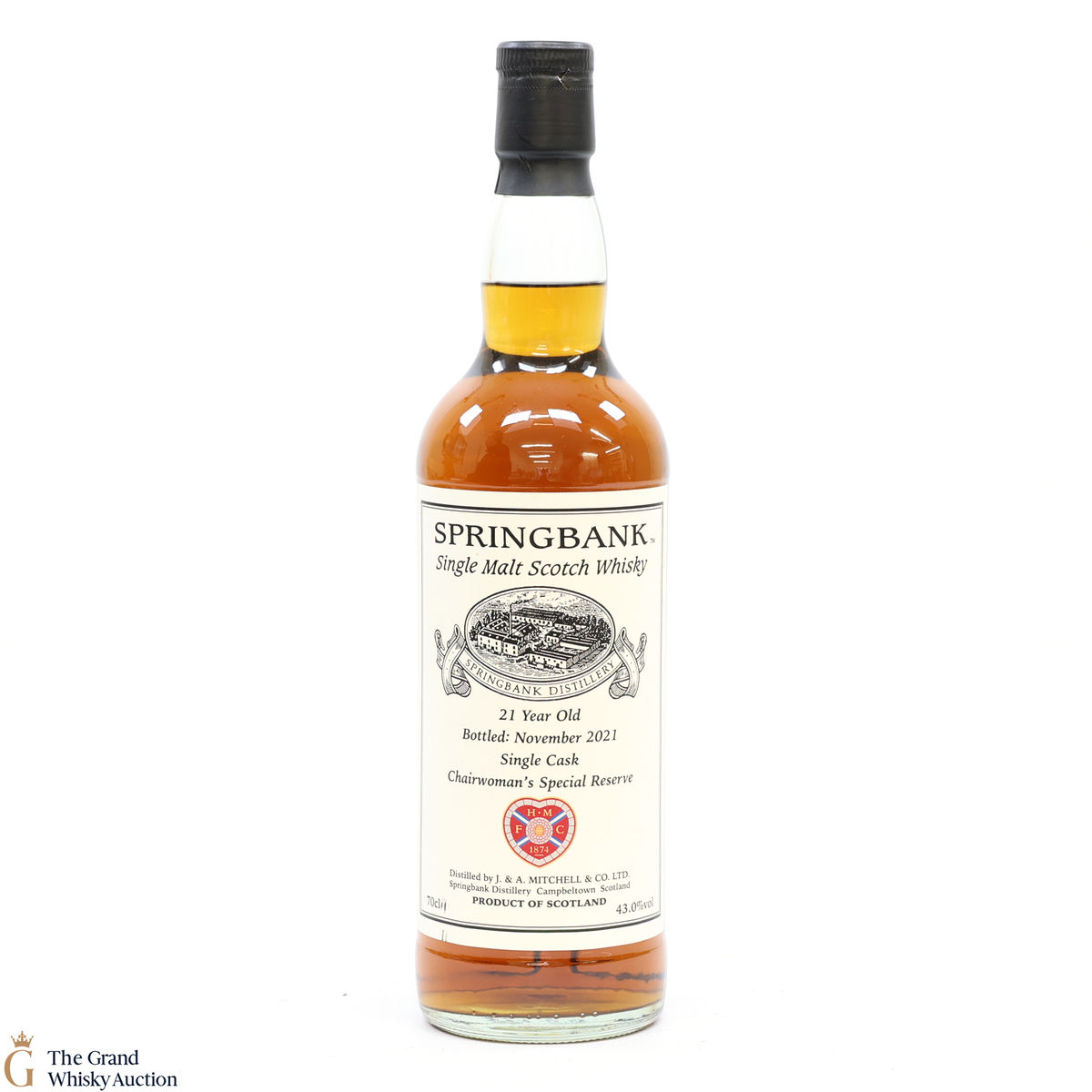 Springbank - 21 Year Old - Hearts FC Chairwoman's Special Reserve 