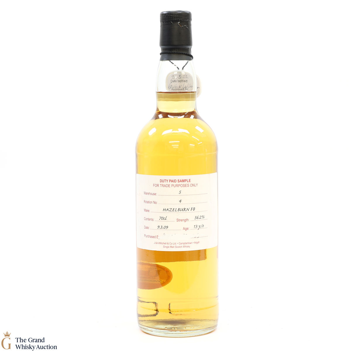 Hazelburn - 13 Year Old 2009 Fresh Barrel - Duty Paid Sample 56.2%