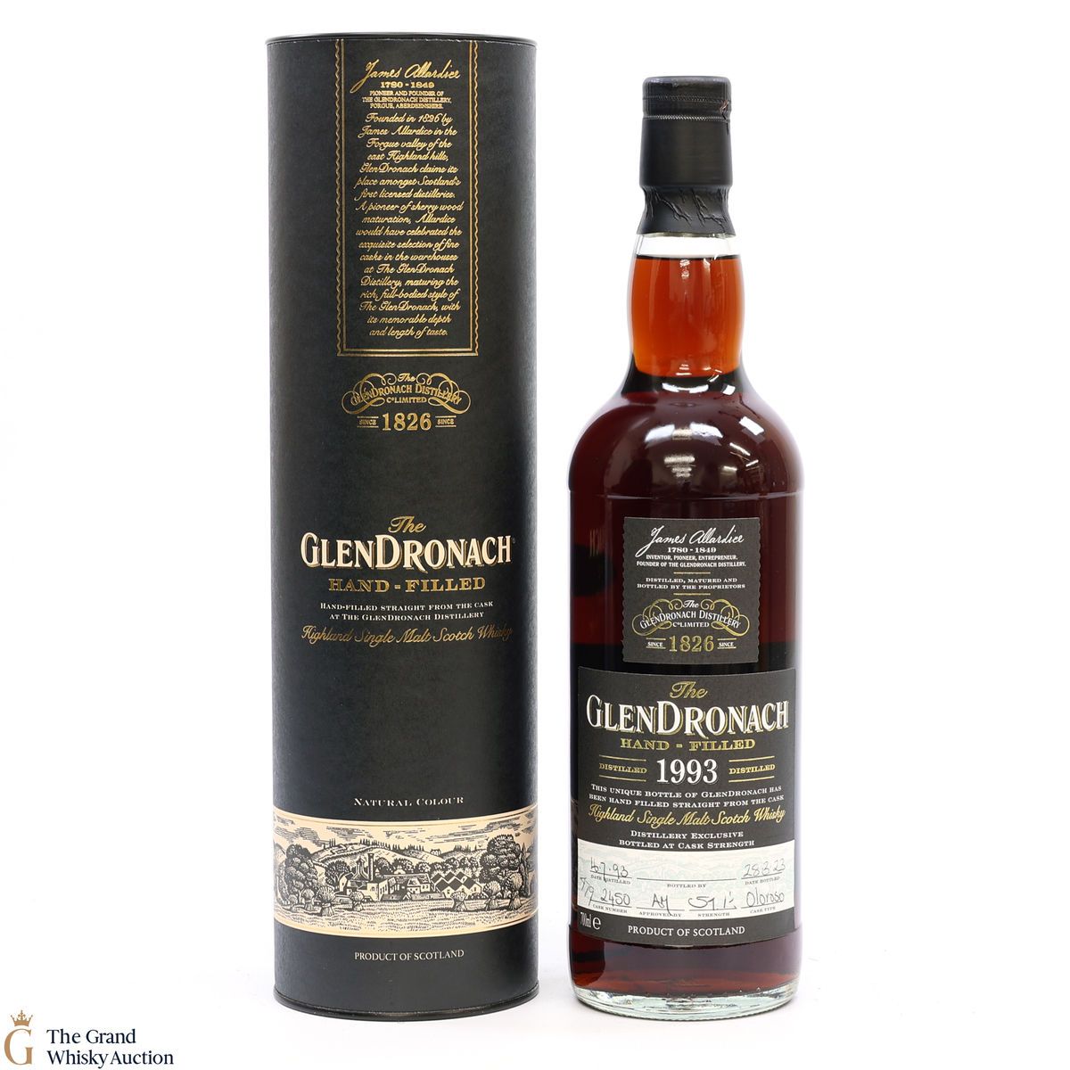 Glendronach - 29 Year Old 1993 Hand Filled Cask Strength Oloroso #2450