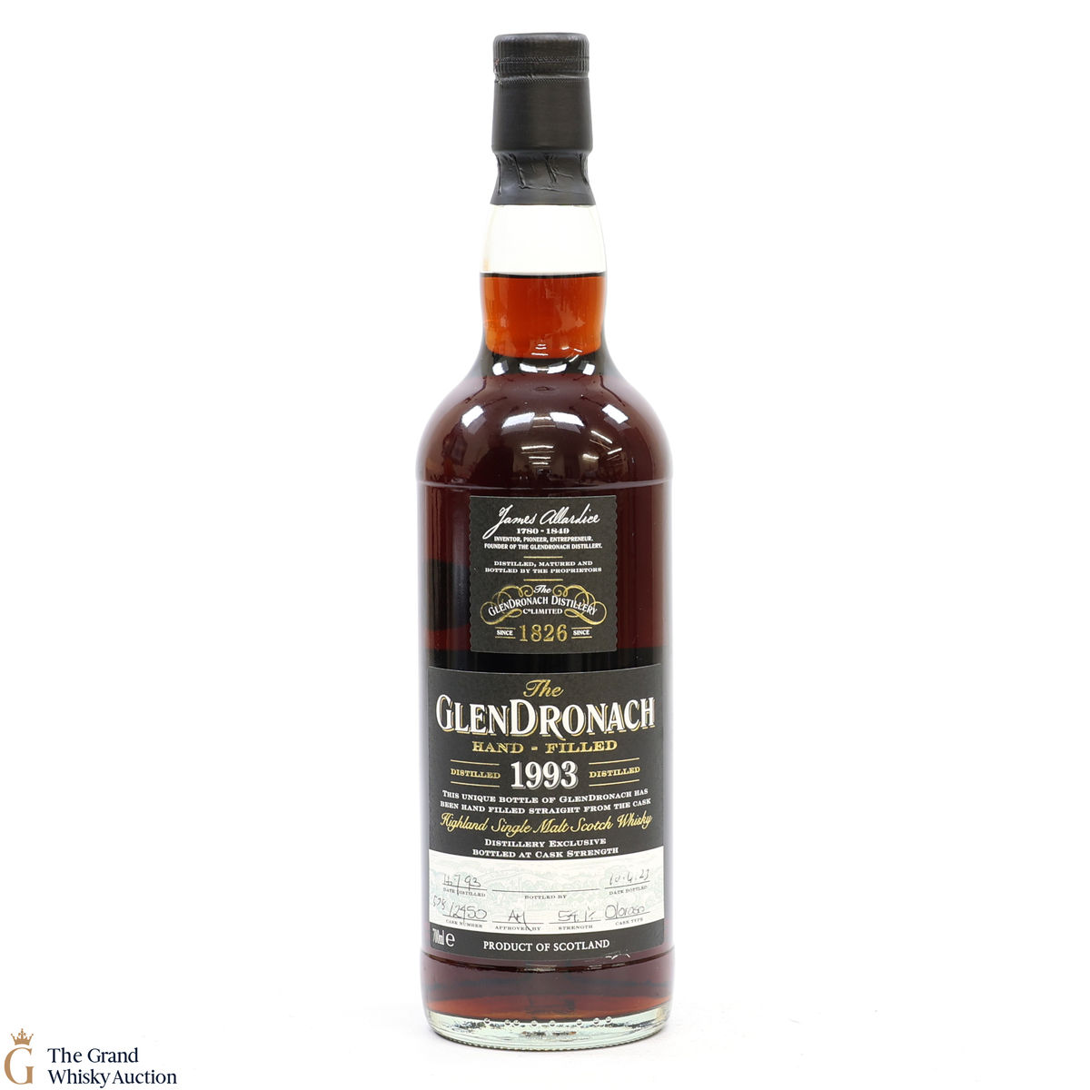 Glendronach - 29 Year Old 1993 Hand Filled Cask Strength Oloroso #2450