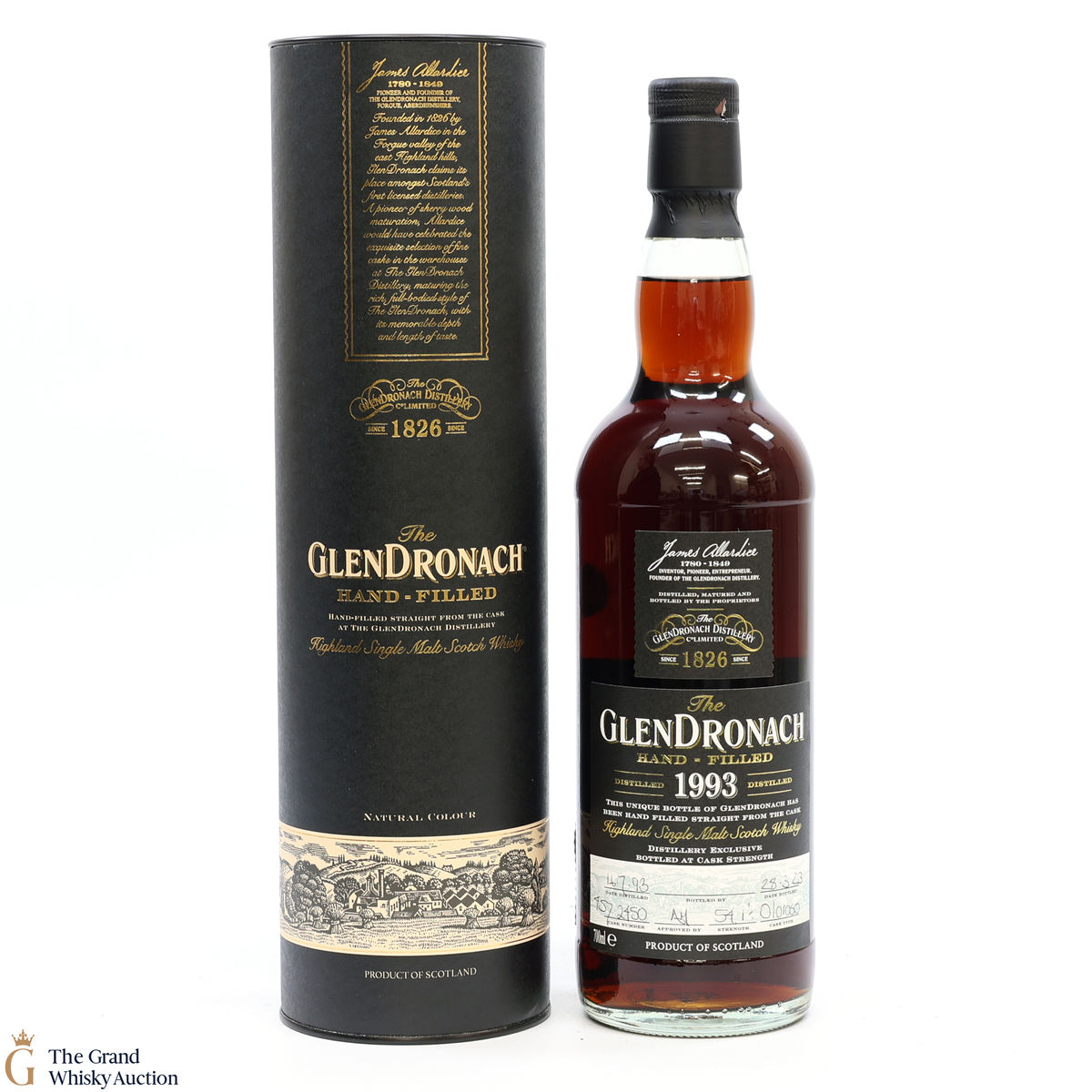 Glendronach - 29 Year Old 1993 Hand Filled Cask Strength Oloroso #2450