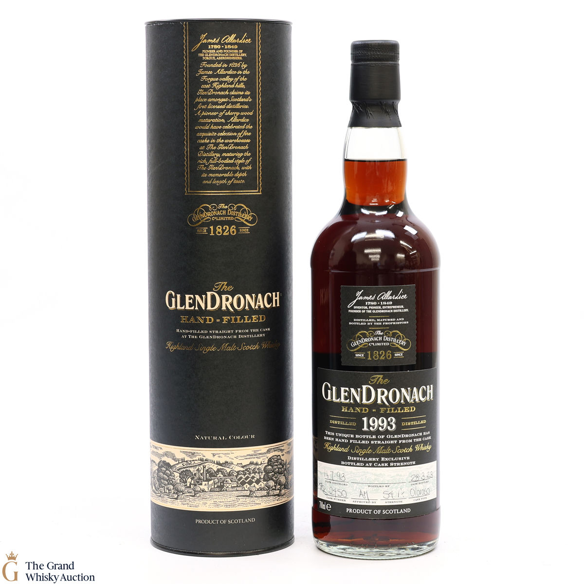 Glendronach - 29 Year Old 1993 Hand Filled Cask Strength Oloroso #2450