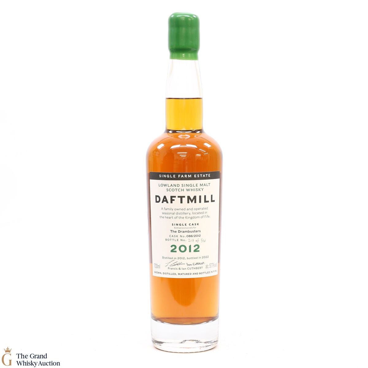 Daftmill - 2012 Single Cask #086 Drambusters Exclusive