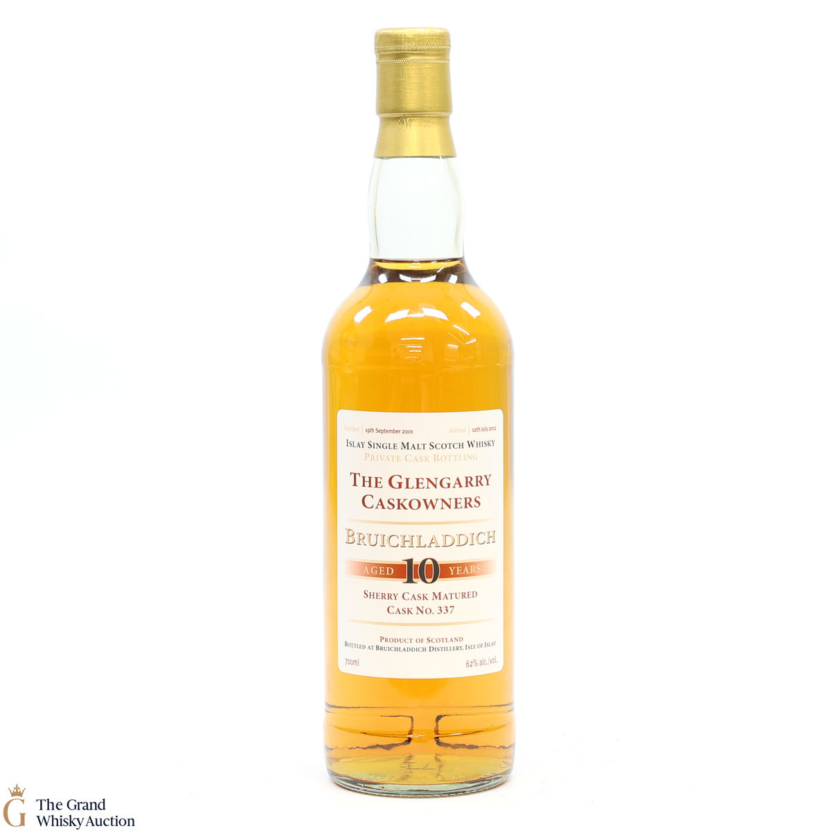 Bruichladdich - 10 Year Old - Private Cask #337