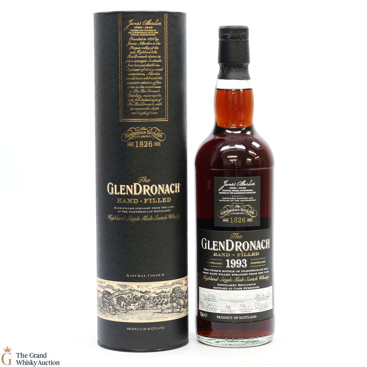 Glendronach - 29 Year Old 1993 Hand Filled Cask Strength Oloroso #2450