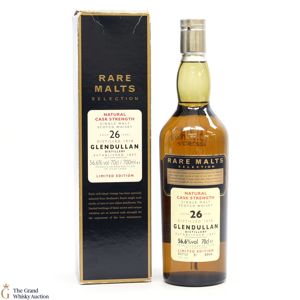 Glendullan - 26 Year Old - 1978 Rare Malts - 56.6%