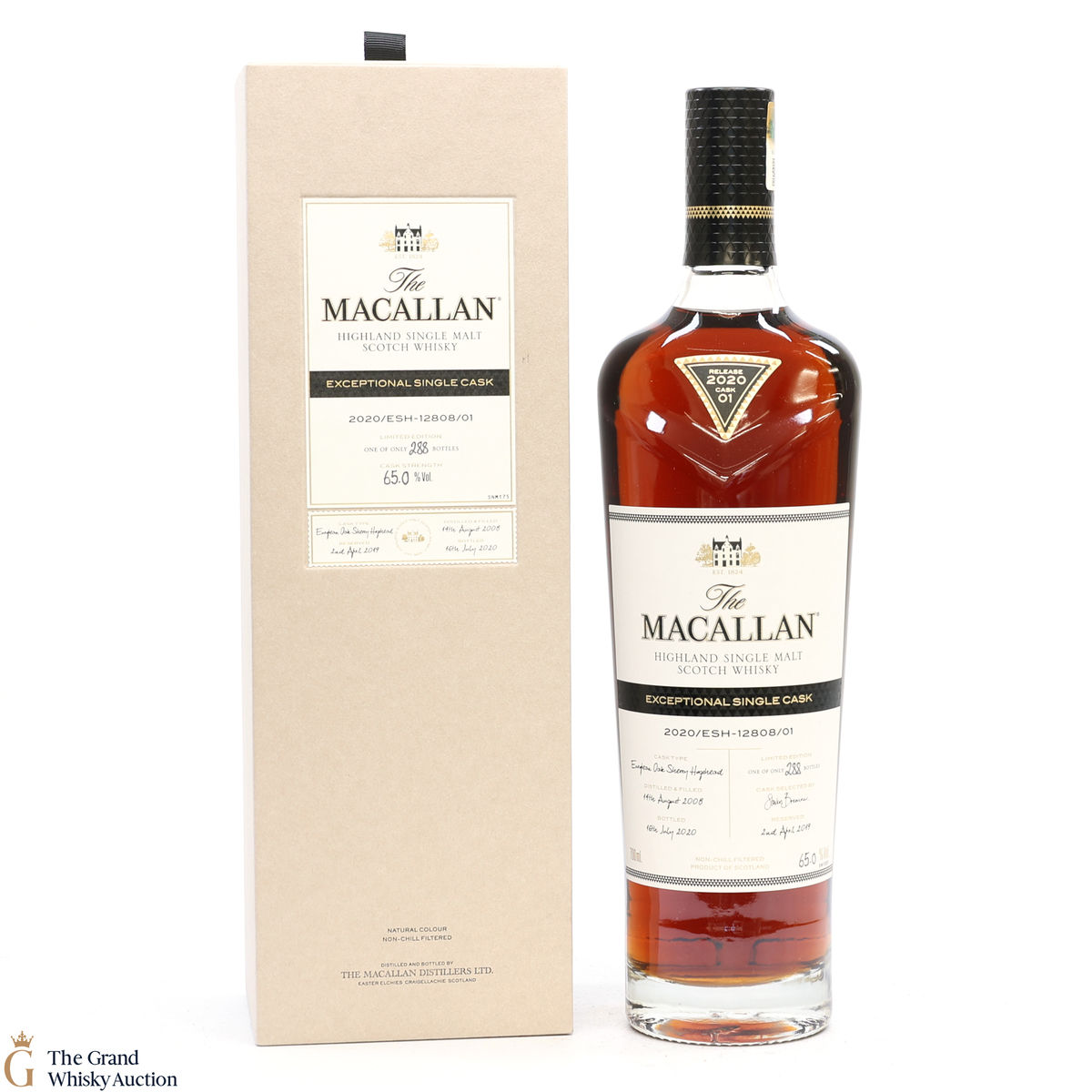 Macallan - 2008 Exceptional Cask #12808/01 2020 Release