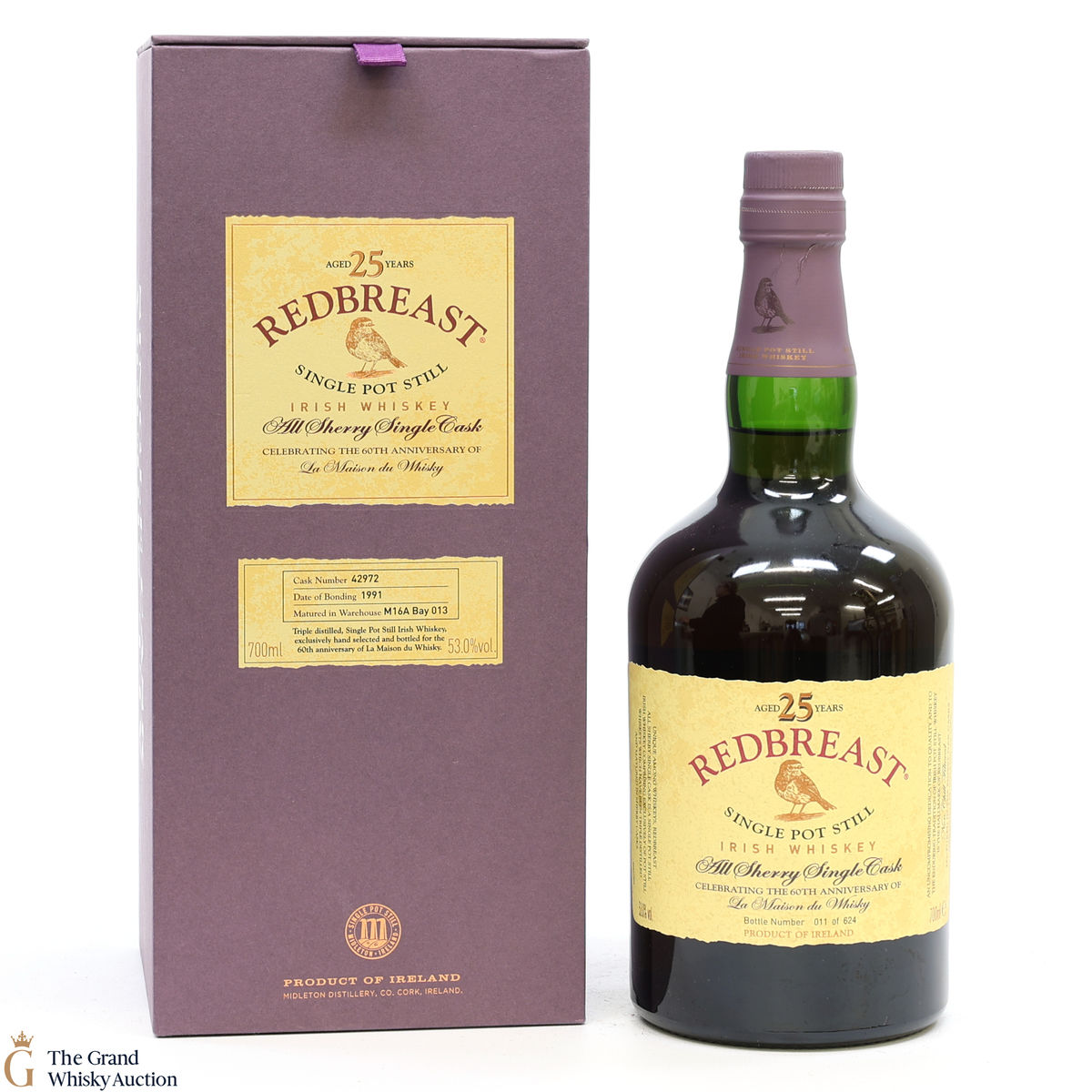 Redbreast - 1991 All Sherry Single Cask #42972 - 60th Anniversary of La Maison Du Whisky