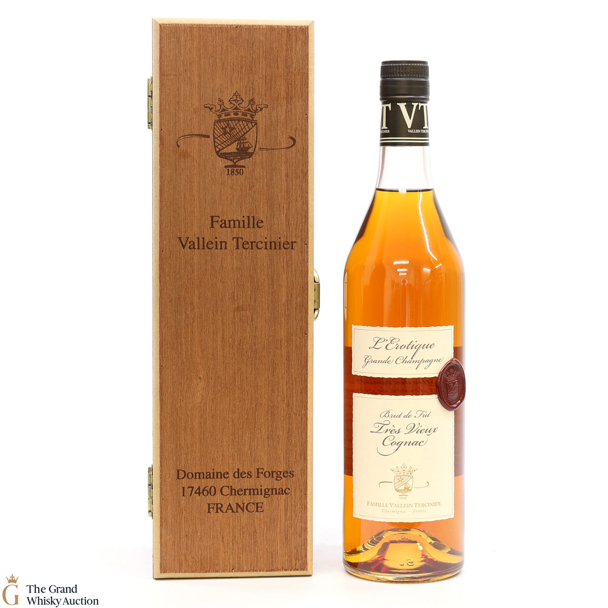 Famille Vallein-Tercinier - 1969 L'Erotique Grande Champagne Cognac
