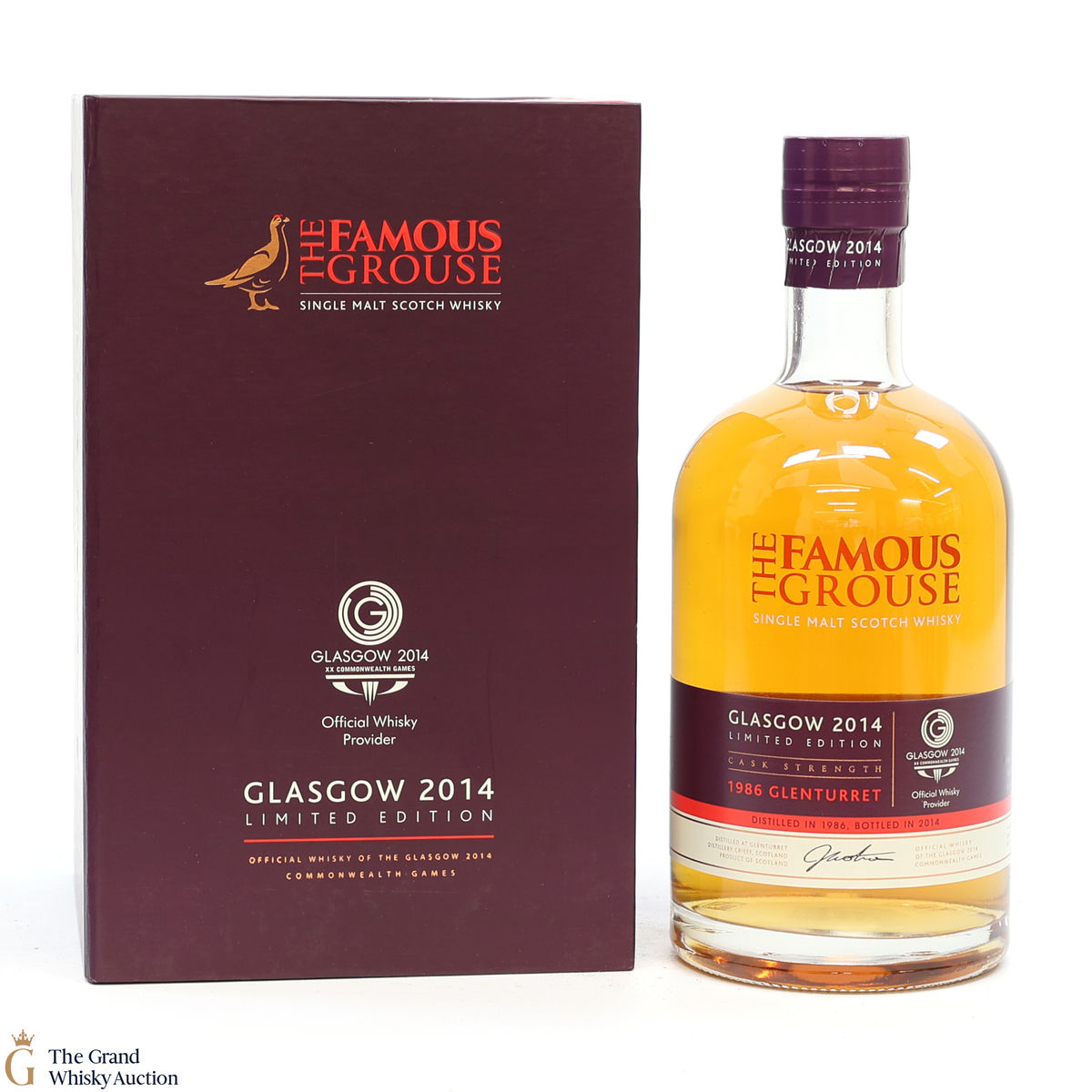 Glenturret - 1986 - Famous Grouse - Glasgow Commonwealth Games 2014 Limited Edition