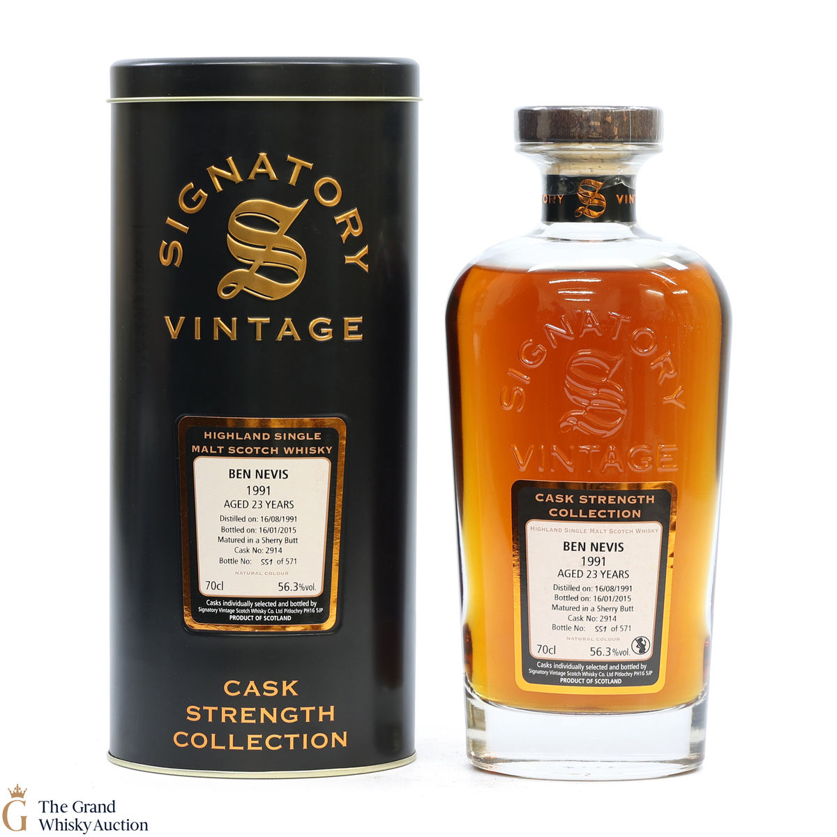 Ben Nevis - 23 Year Old 1991 #2914 - Signatory Vintage