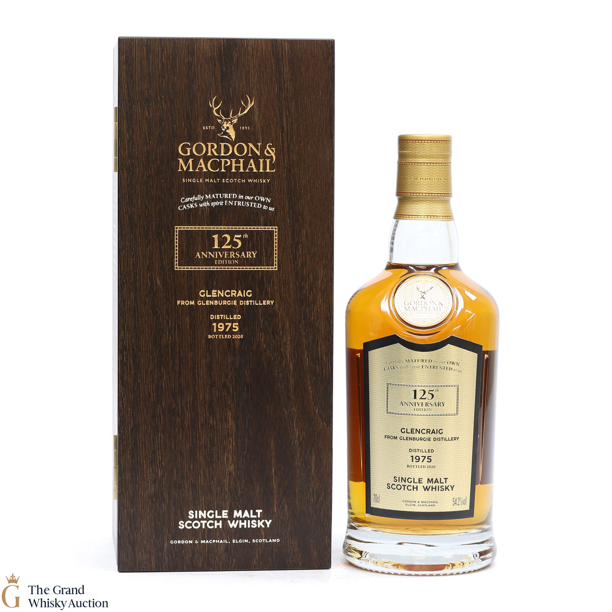 Glencraig - 44 Year Old 1975 - 125th Anniversary Edition - Gordon and MacPhail 