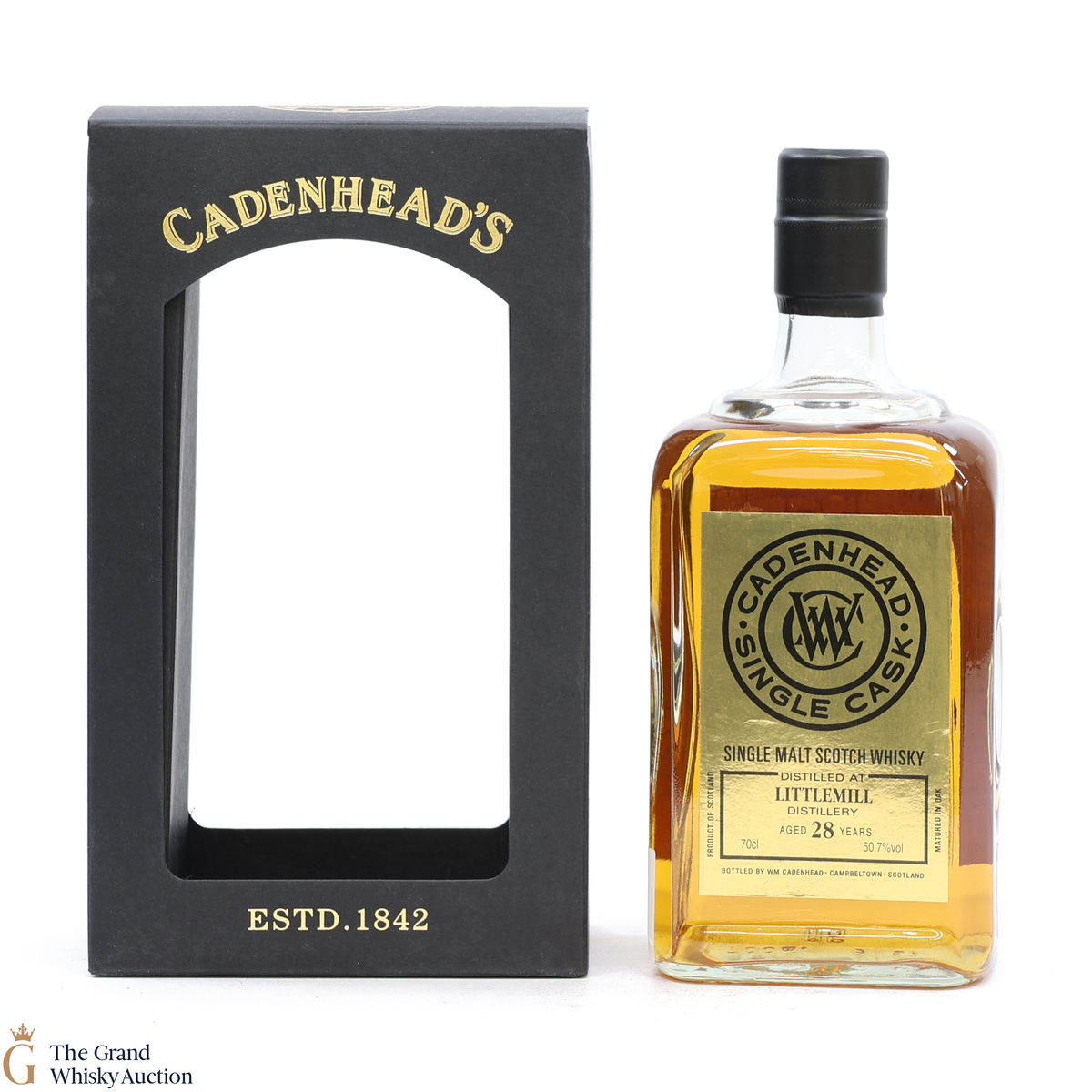Littlemill - 28 Year Old 1990 - Cadenhead's Single Cask