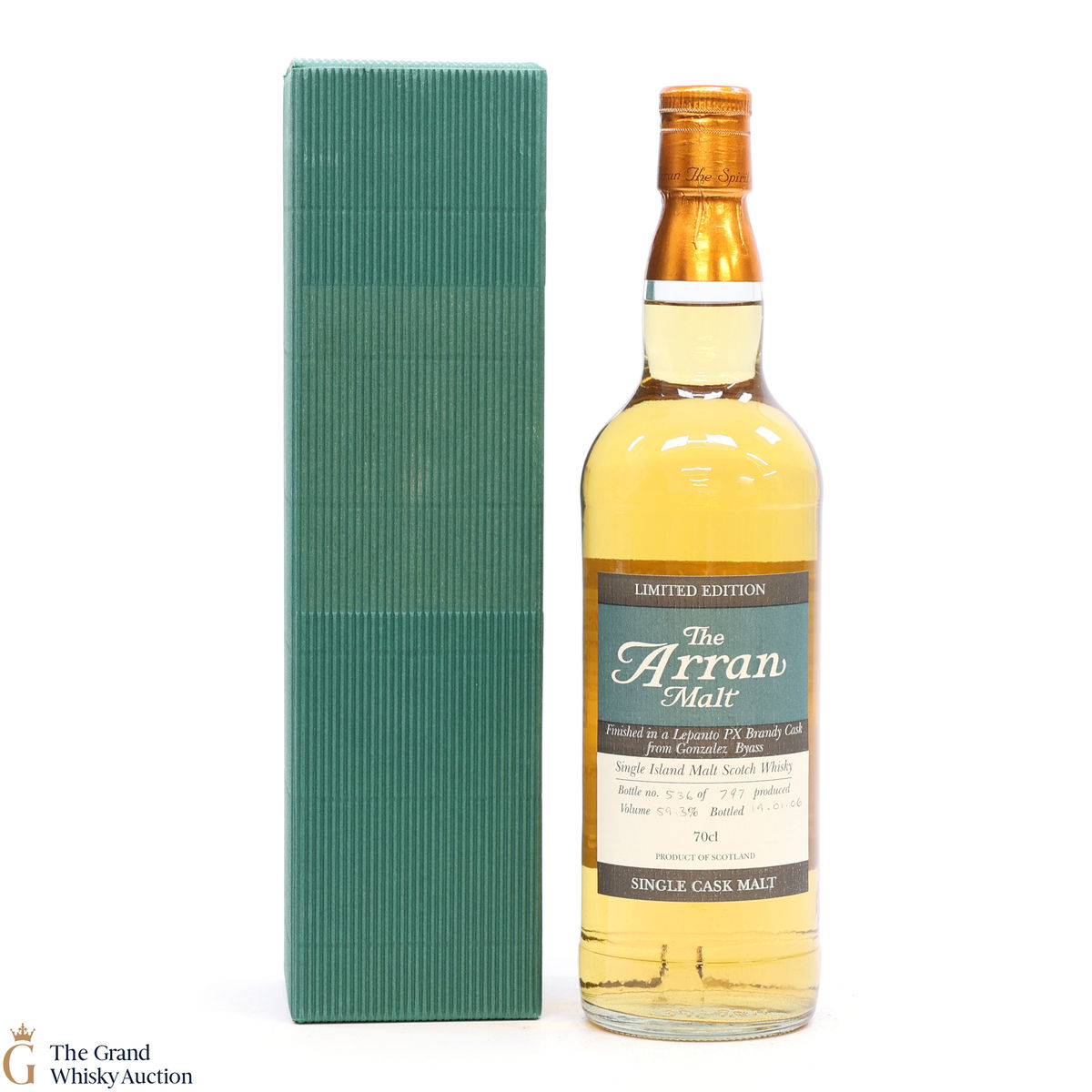 Arran - Lepanto PX Brandy Single Cask - Limited Edition