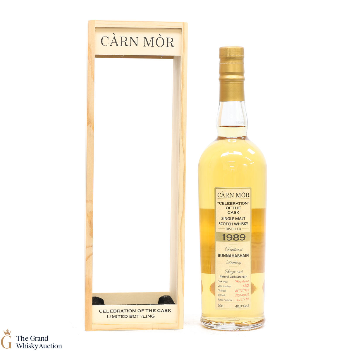 Bunnahabhain - 1989 Càrn Mòr - Celebration of the Cask #5885