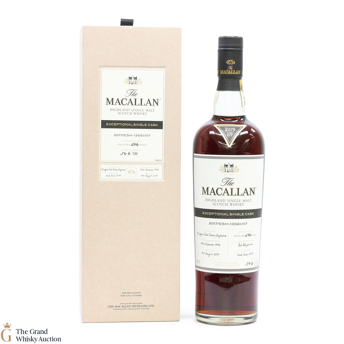 Macallan - 1996 Exceptional Cask #13561-07