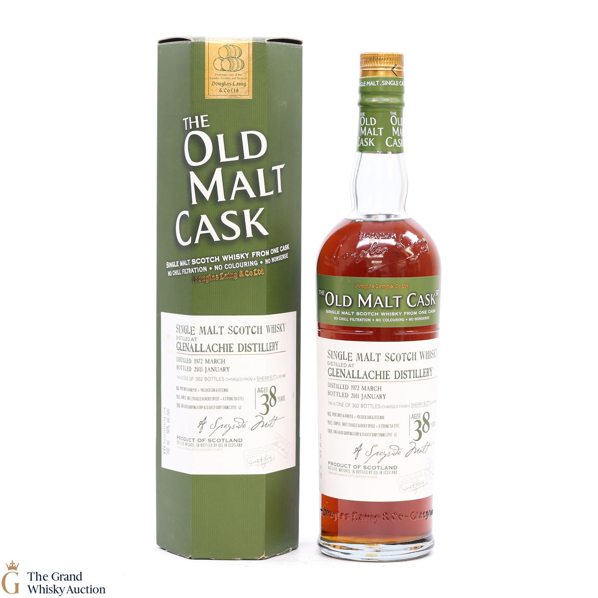 Glenallachie - 38 Year Old 1972 Old Malt Cask