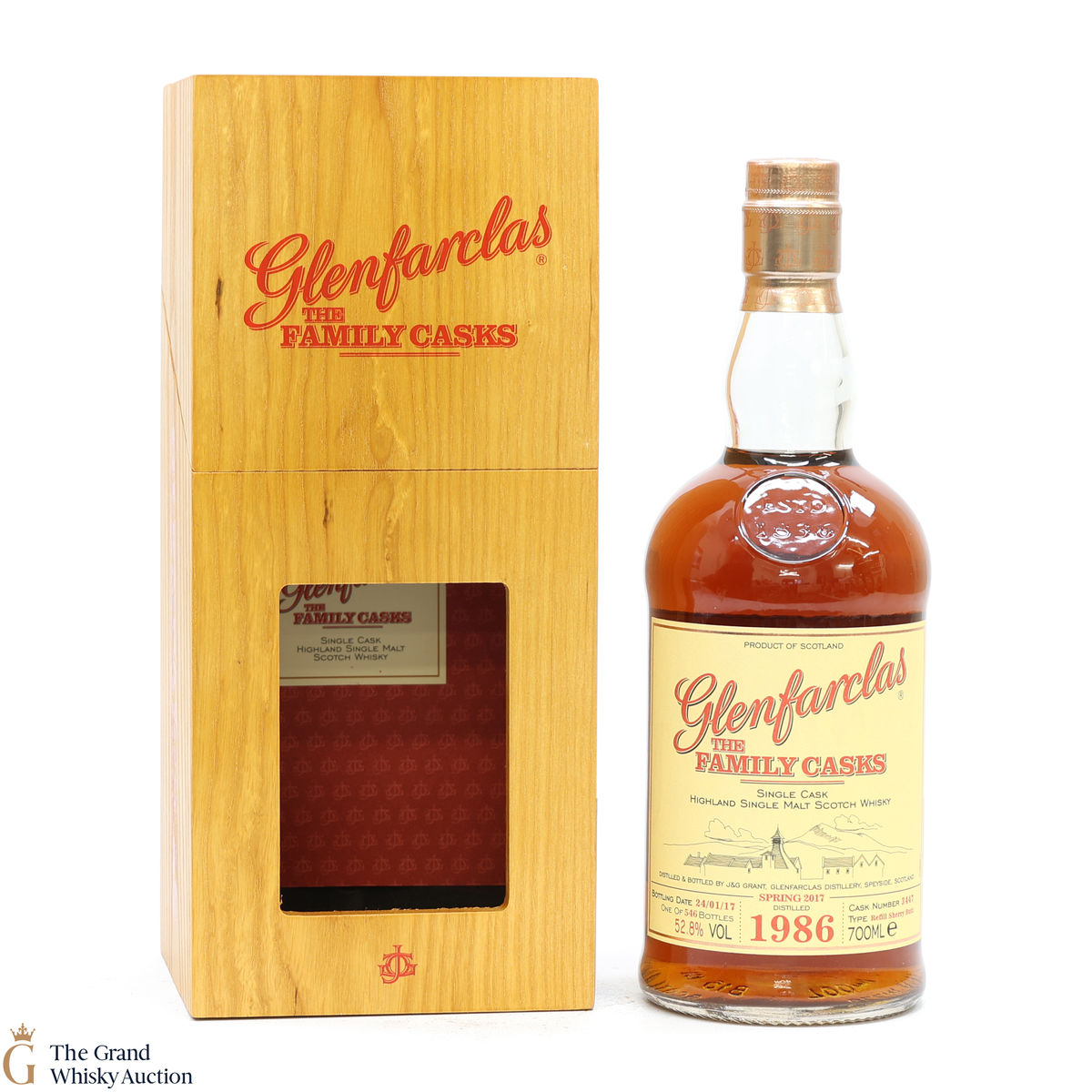 Glenfarclas - 1986 Family Cask #3447 Spring 2017