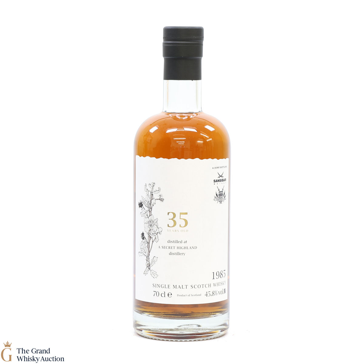 Secret Highland Distillery - 35 Year Old 1985 - Sansibar White Label