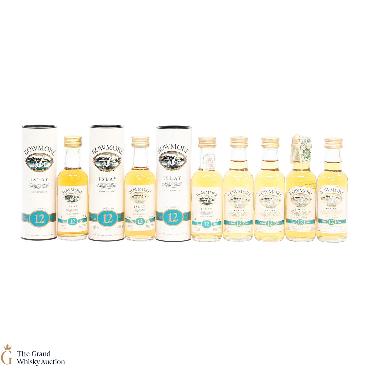 Bowmore - 12 Year Old - 1990s (7 x 5cl)